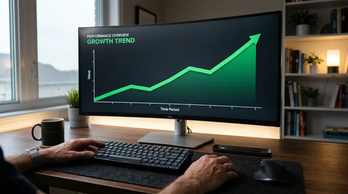 Gráfico del crecimiento del mercado de juego online en España con datos DGOJ